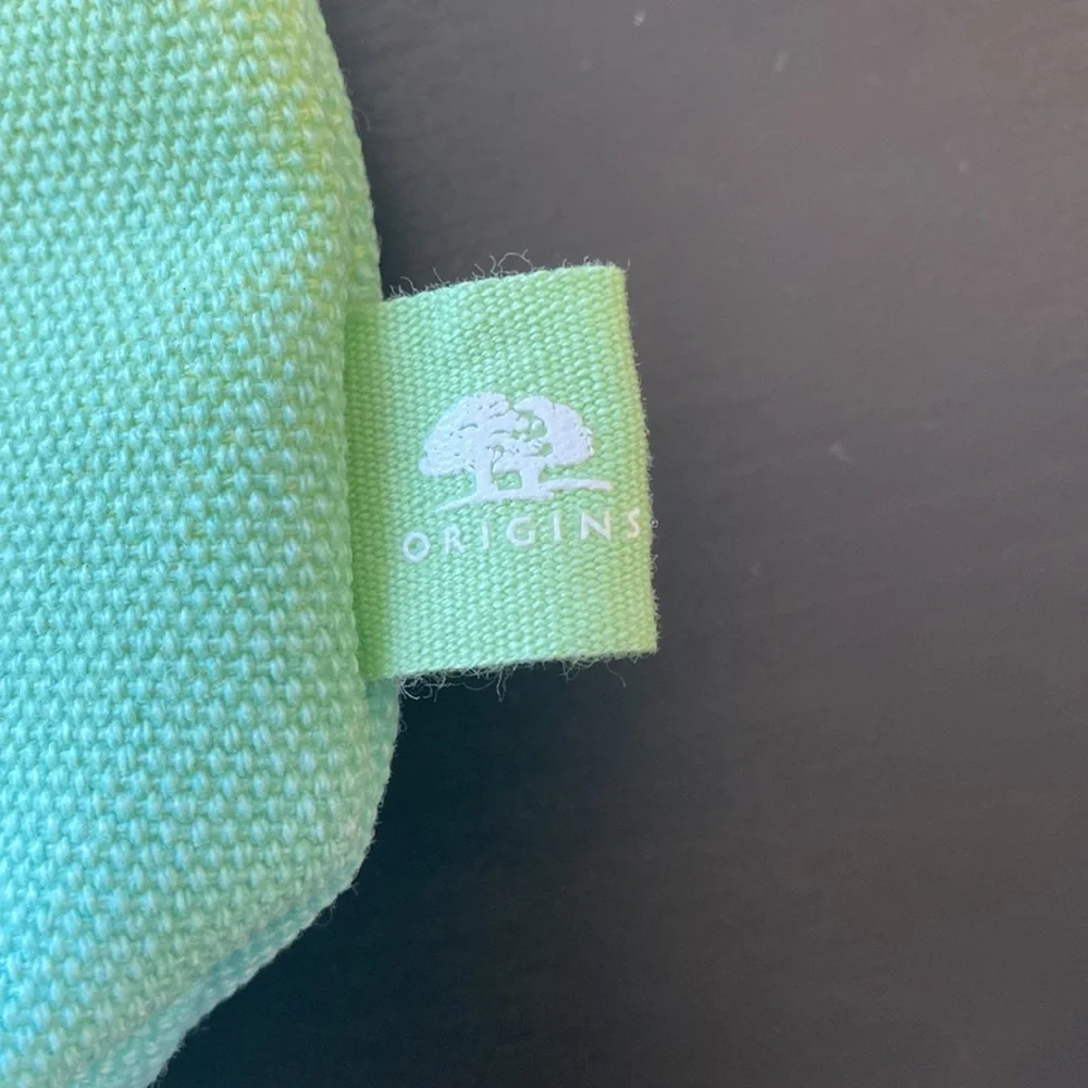 NEW Origins Blue/Green Makeup Bag